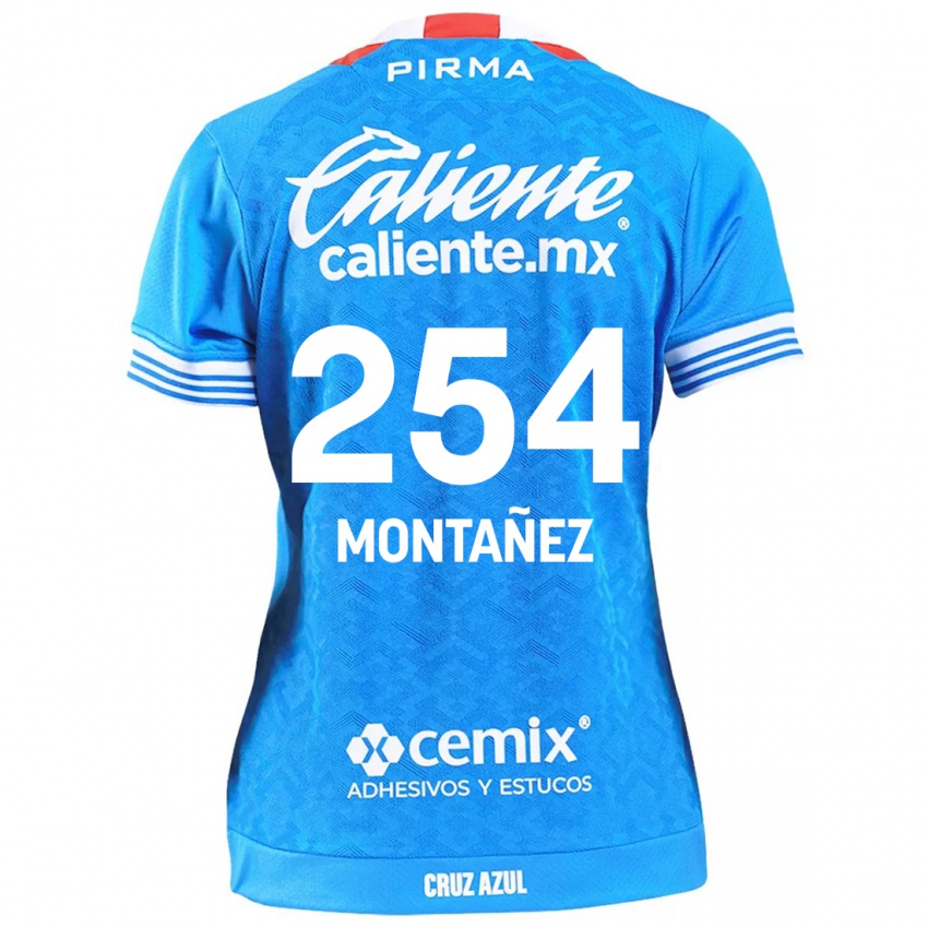 Niño Camiseta Humberto Montañez #254 Cielo Azul 1ª Equipación 2024/25 La Camisa Argentina