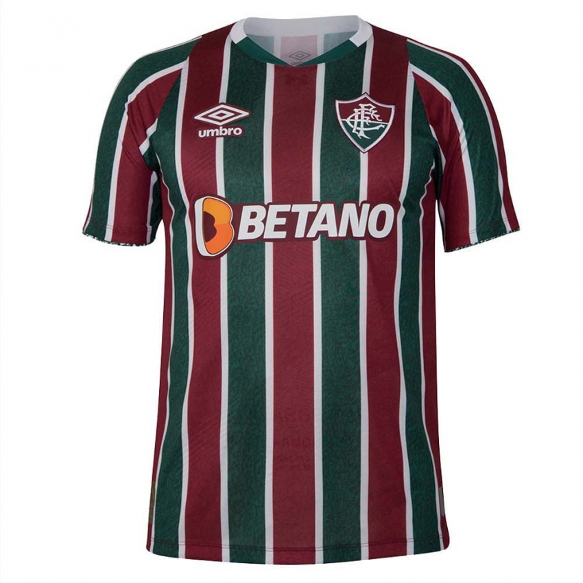 Niño Camiseta Matheus Reis #0 Verde Granate Blanco 1ª Equipación 2024/25 La Camisa Argentina