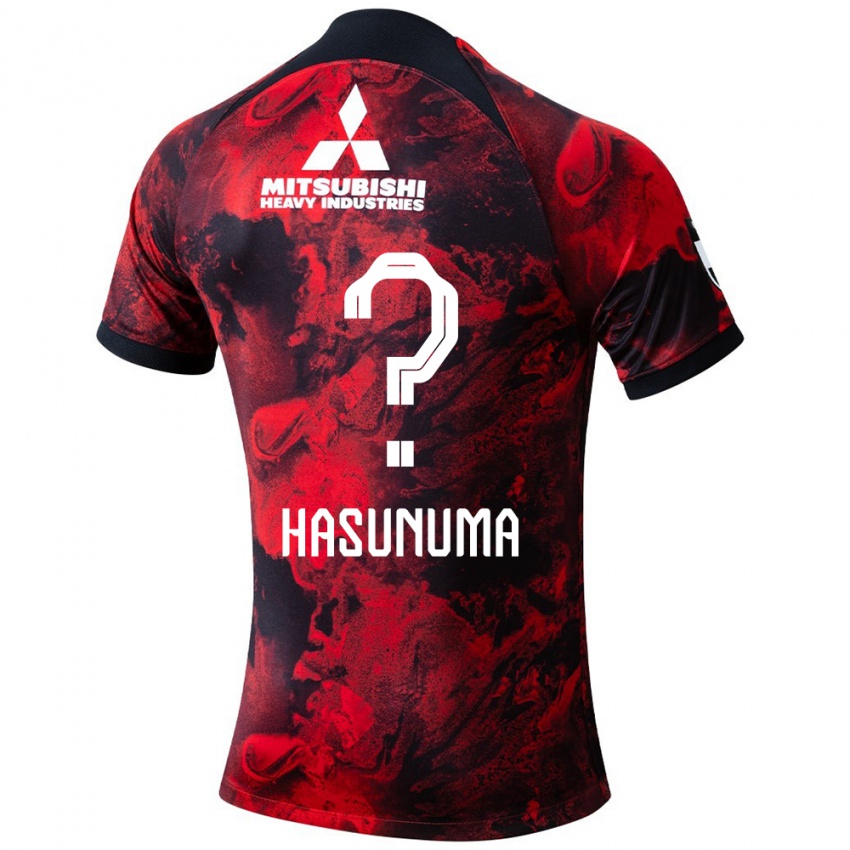 Niño Camiseta Shunsuke Hasunuma #0 Negro Rojo 1ª Equipación 2024/25 La Camisa Argentina