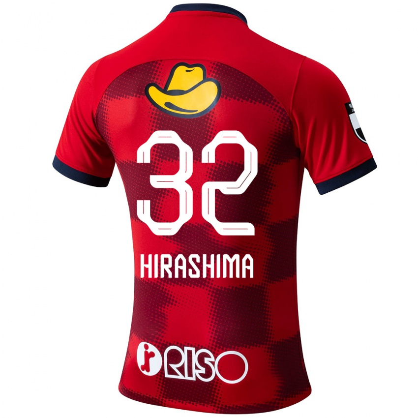 Niño Camiseta Daigo Hirashima #32 Rojo Azul Blanco 1ª Equipación 2024/25 La Camisa Argentina