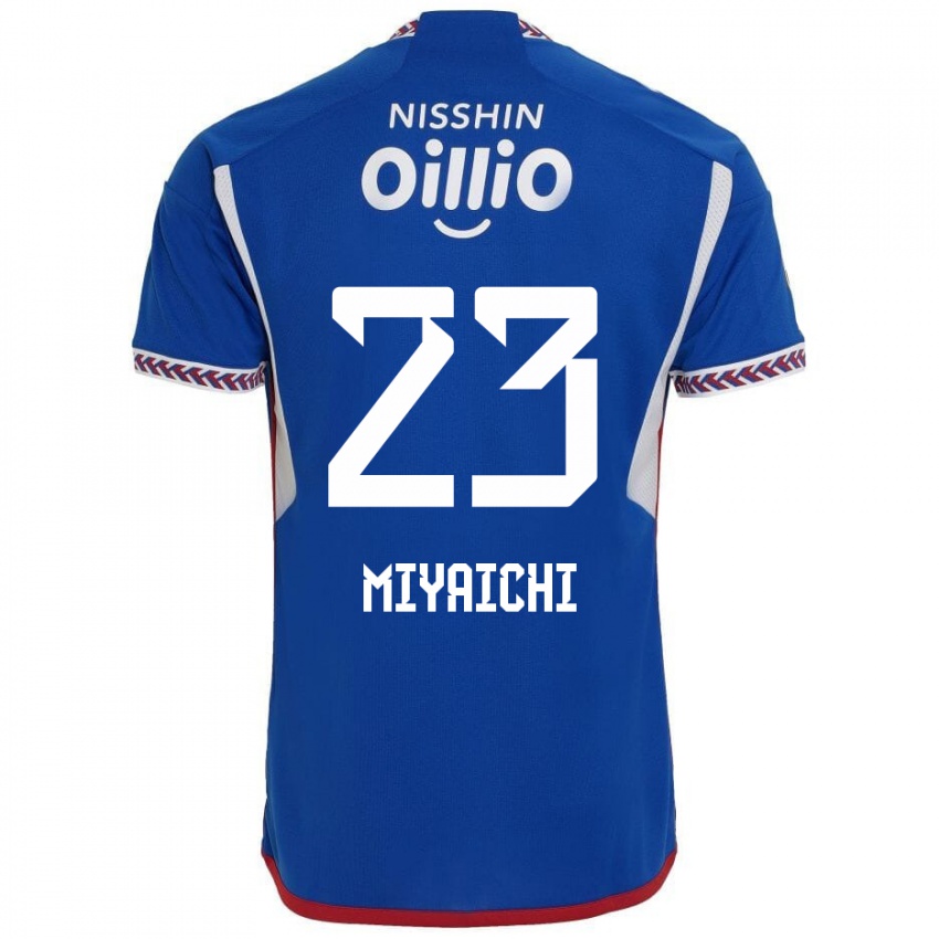 Niño Camiseta Ryo Miyaichi #23 Azul Blanco Rojo 1ª Equipación 2024/25 La Camisa Argentina