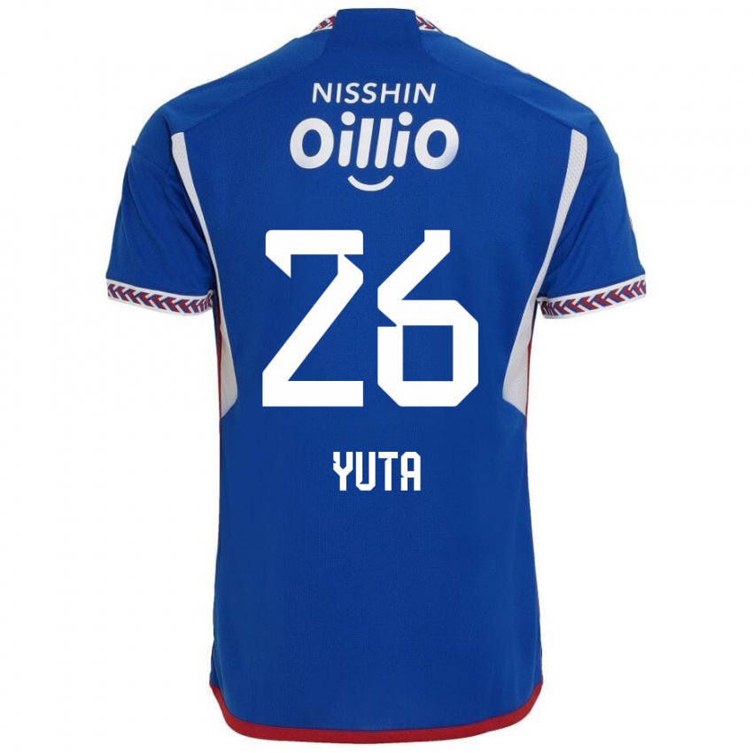 Niño Camiseta Yuta Koike #26 Azul Blanco Rojo 1ª Equipación 2024/25 La Camisa Argentina