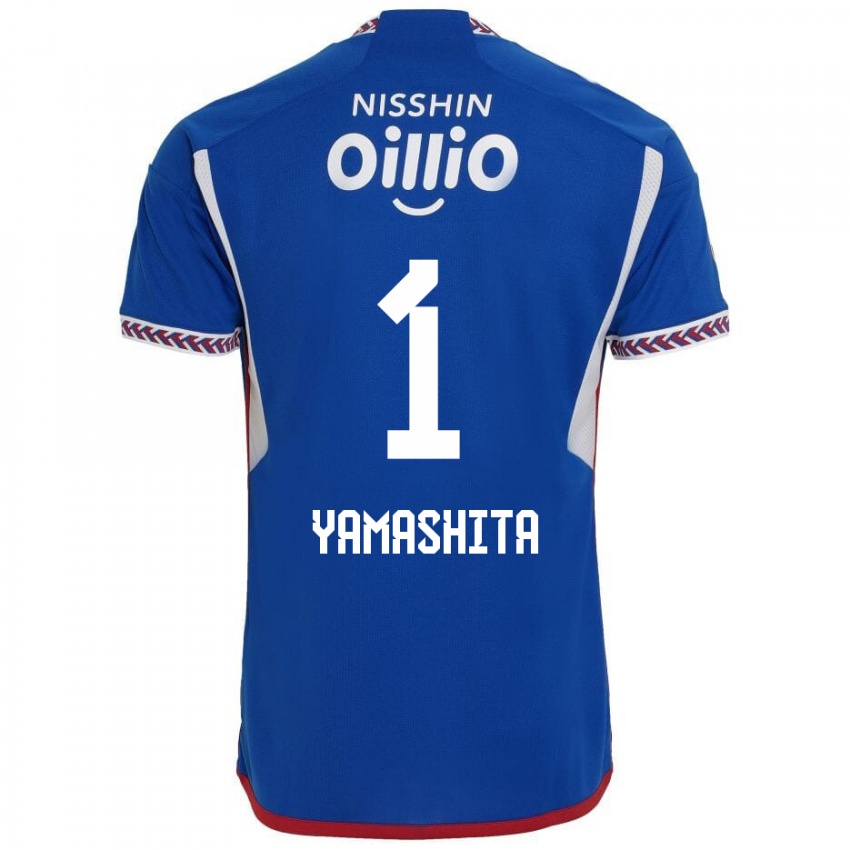 Niño Camiseta Shoma Yamashita #1 Azul Blanco Rojo 1ª Equipación 2024/25 La Camisa Argentina