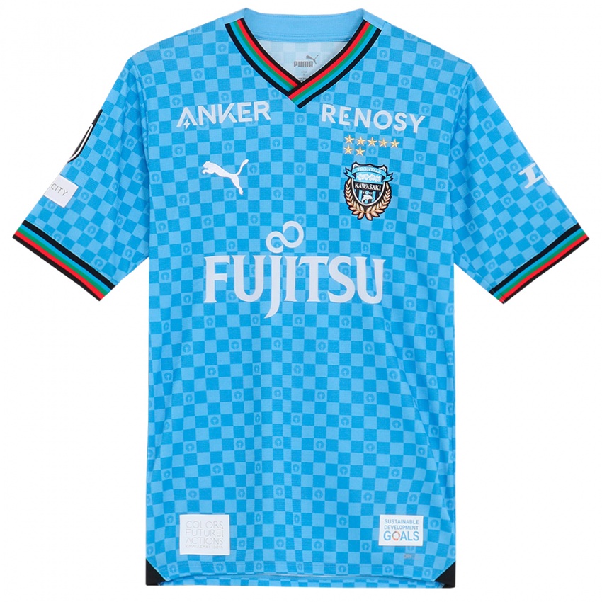 Niño Camiseta Naoto Matsuzawa #16 Azul Celeste 1ª Equipación 2024/25 La Camisa Argentina