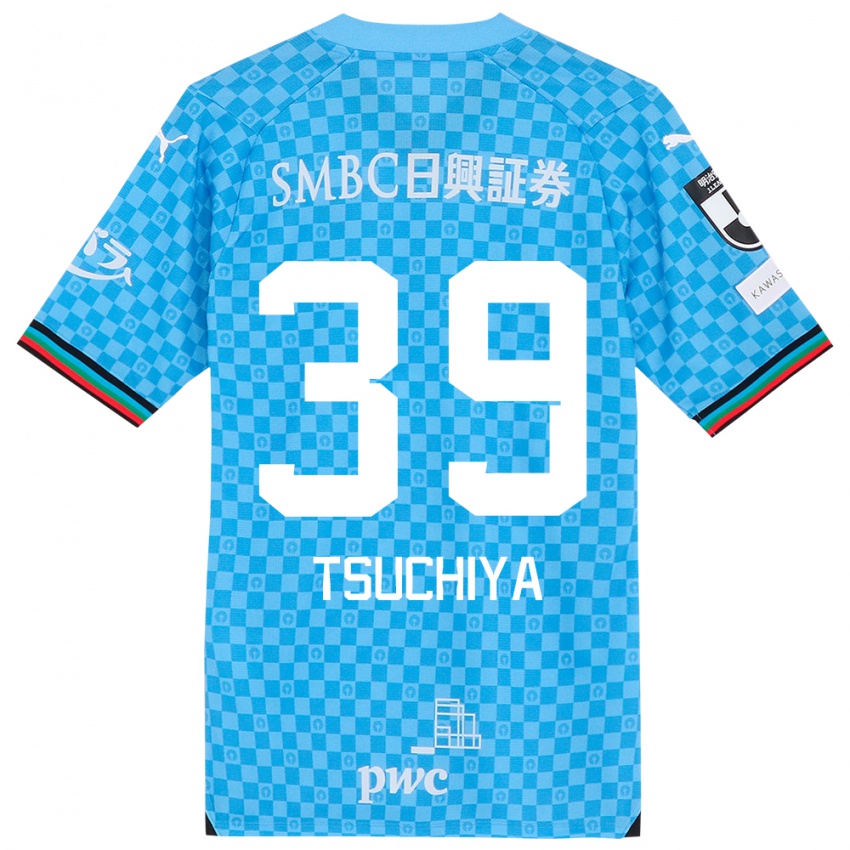 Niño Camiseta Kaito Tsuchiya #39 Azul Celeste 1ª Equipación 2024/25 La Camisa Argentina