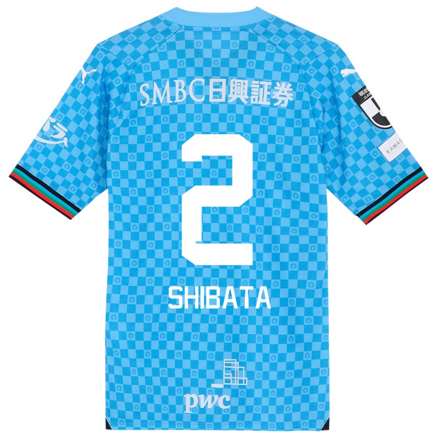 Niño Camiseta Shotaro Shibata #2 Azul Celeste 1ª Equipación 2024/25 La Camisa Argentina