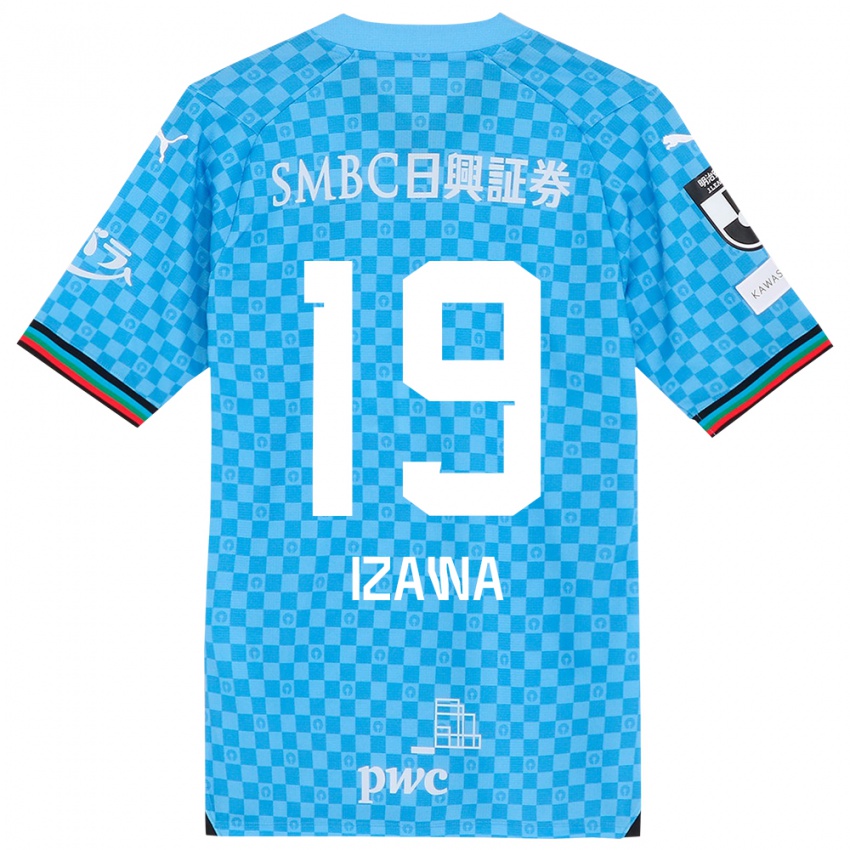 Niño Camiseta Haruki Izawa #19 Azul Celeste 1ª Equipación 2024/25 La Camisa Argentina