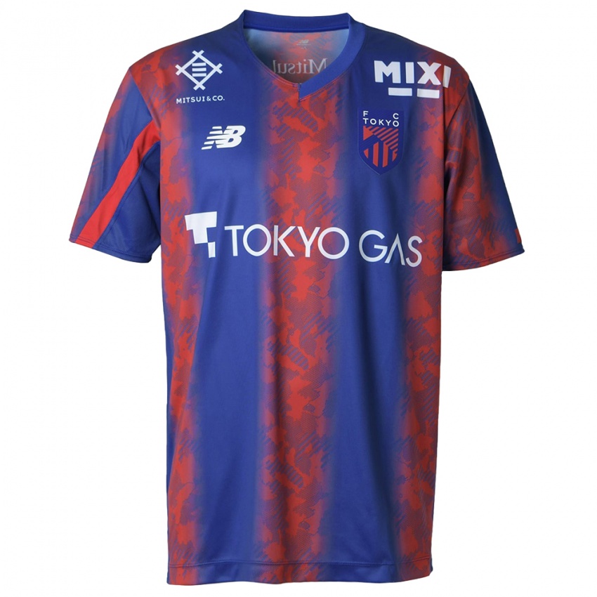 Niño Camiseta Riki Harakawa #40 Azul Rojo 1ª Equipación 2024/25 La Camisa Argentina