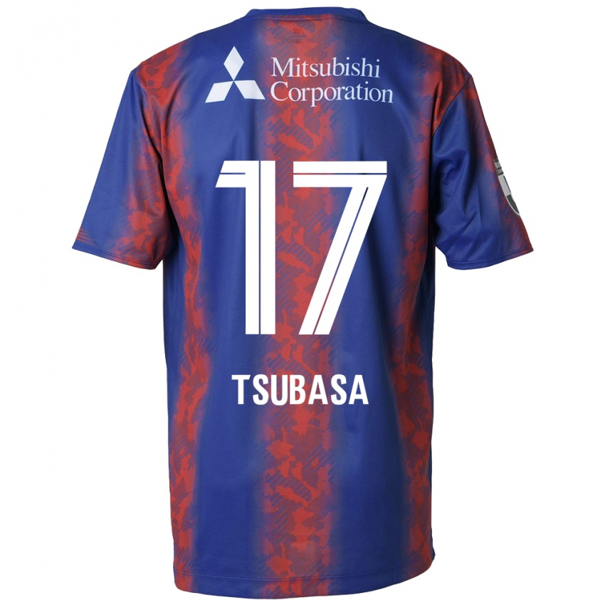 Niño Camiseta Tsubasa Terayama #17 Azul Rojo 1ª Equipación 2024/25 La Camisa Argentina