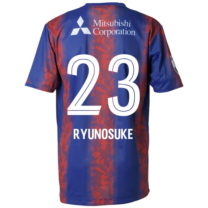 Niño Camiseta Ryunosuke Sato #23 Azul Rojo 1ª Equipación 2024/25 La Camisa Argentina