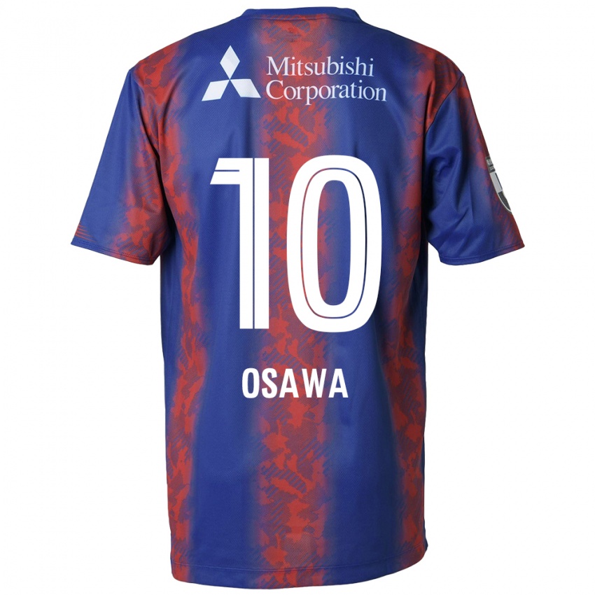 Niño Camiseta Shuzo Osawa #10 Azul Rojo 1ª Equipación 2024/25 La Camisa Argentina