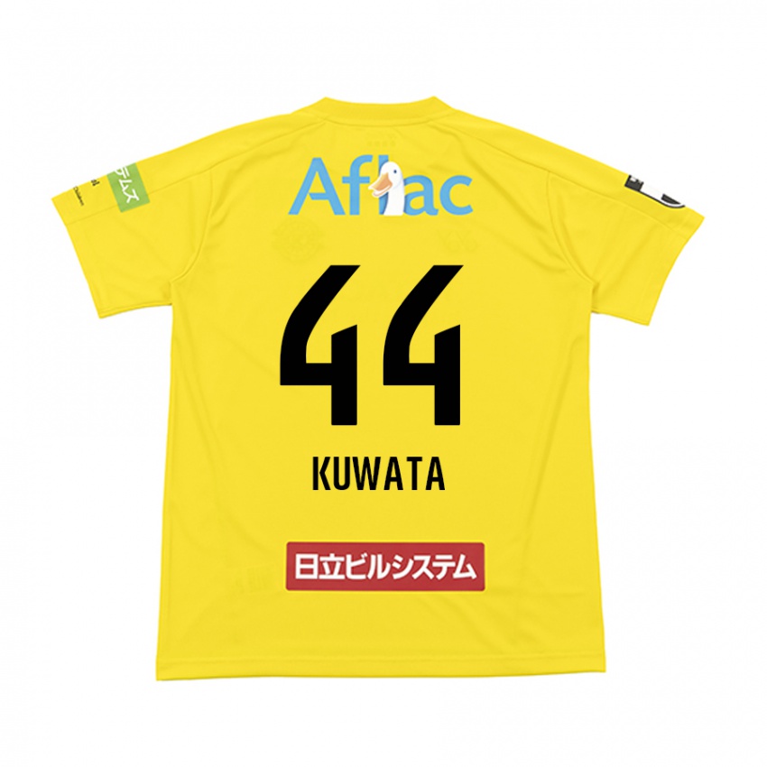 Niño Camiseta Taisei Kuwata #44 Amarillo Negro 1ª Equipación 2024/25 La Camisa Argentina