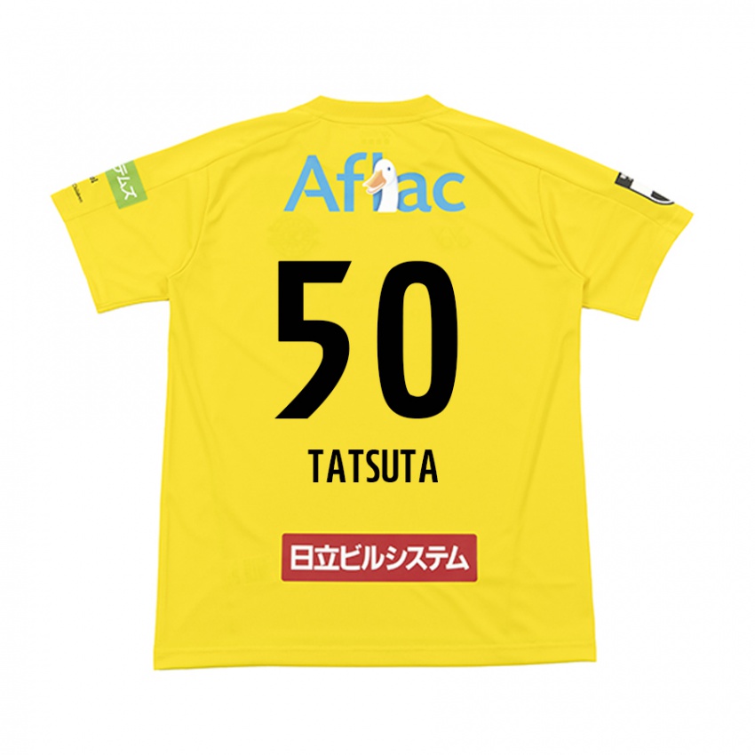 Niño Camiseta Yugo Tatsuta #50 Amarillo Negro 1ª Equipación 2024/25 La Camisa Argentina