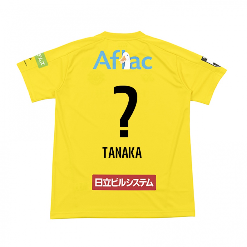 Niño Camiseta Ari Tanaka #0 Amarillo Negro 1ª Equipación 2024/25 La Camisa Argentina