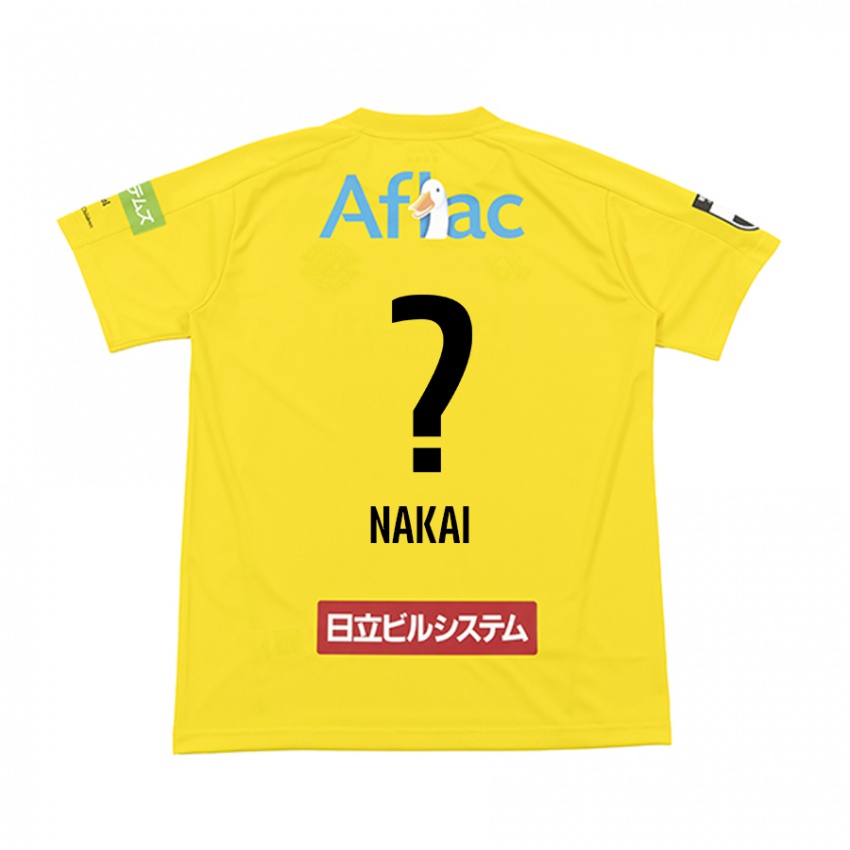 Niño Camiseta Yamato Nakai #0 Amarillo Negro 1ª Equipación 2024/25 La Camisa Argentina