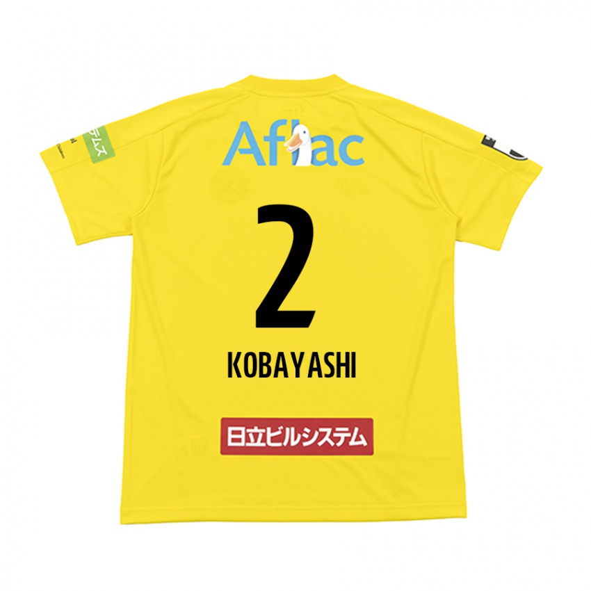 Niño Camiseta Kensei Kobayashi #2 Amarillo Negro 1ª Equipación 2024/25 La Camisa Argentina