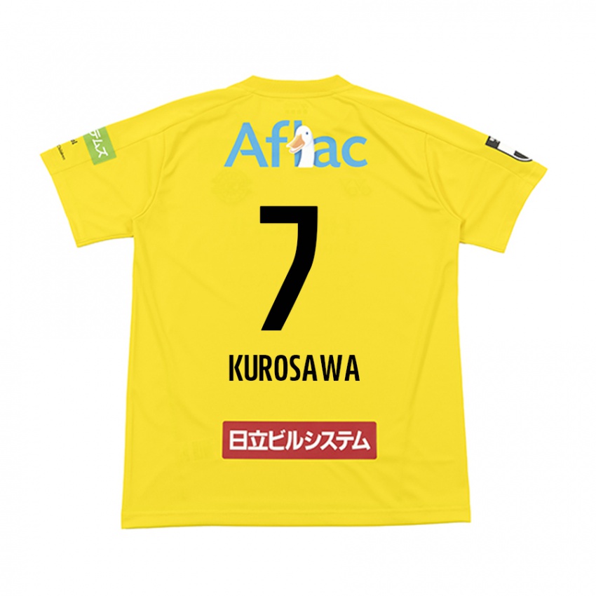 Niño Camiseta Shido Kurosawa #7 Amarillo Negro 1ª Equipación 2024/25 La Camisa Argentina