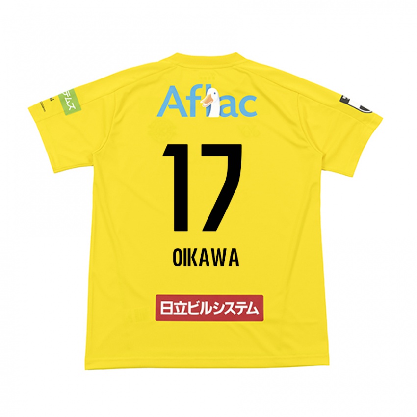 Niño Camiseta Koki Oikawa #17 Amarillo Negro 1ª Equipación 2024/25 La Camisa Argentina