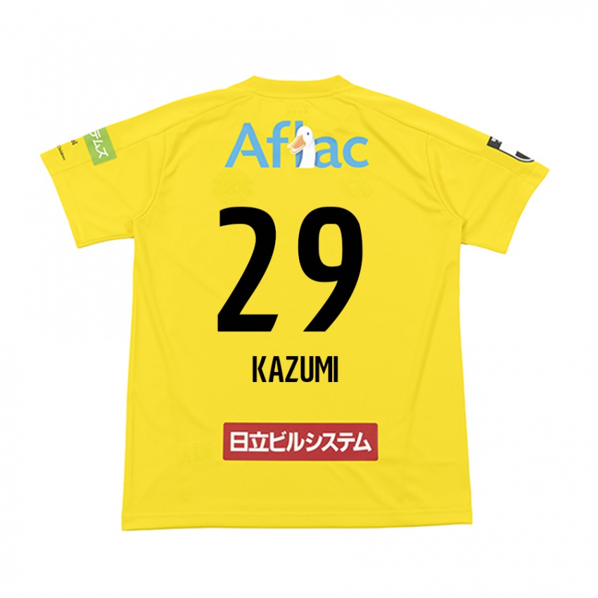 Niño Camiseta Takuto Kazumi #29 Amarillo Negro 1ª Equipación 2024/25 La Camisa Argentina