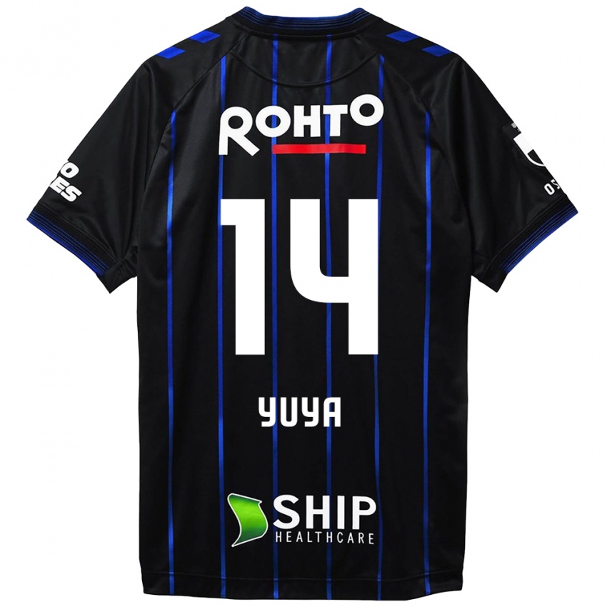 Niño Camiseta Yuya Fukuda #14 Azul Negro 1ª Equipación 2024/25 La Camisa Argentina