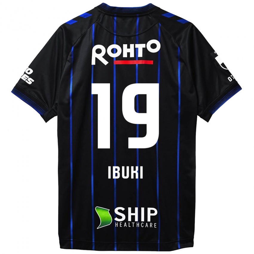 Niño Camiseta Ibuki Konno #19 Azul Negro 1ª Equipación 2024/25 La Camisa Argentina