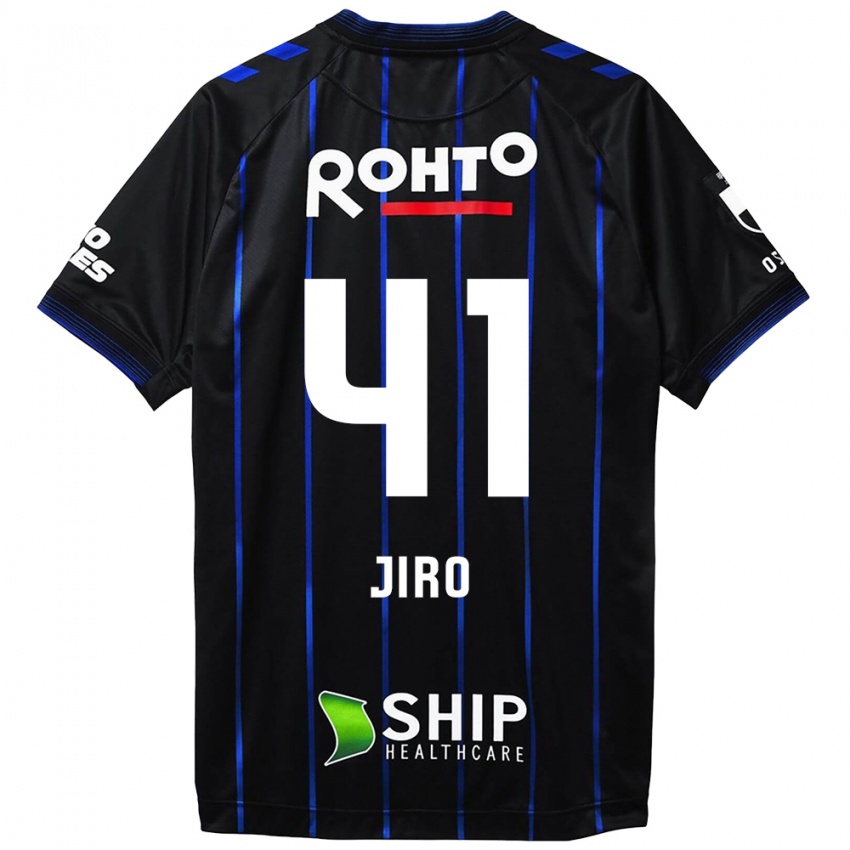 Niño Camiseta Jiro Nakamura #41 Azul Negro 1ª Equipación 2024/25 La Camisa Argentina