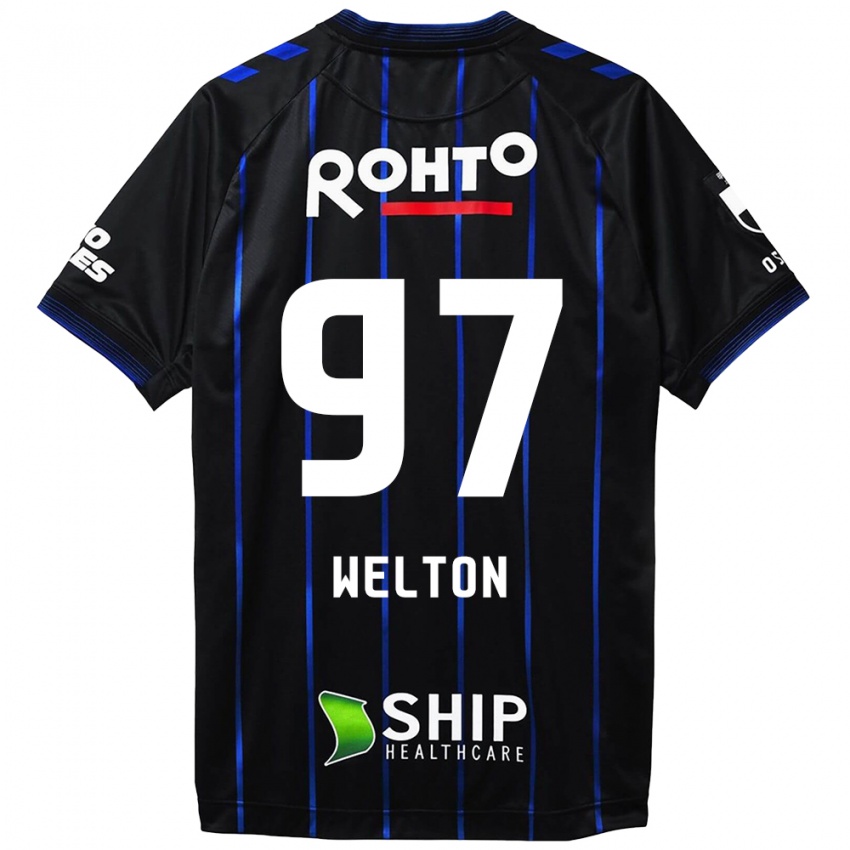 Niño Camiseta Welton #97 Azul Negro 1ª Equipación 2024/25 La Camisa Argentina