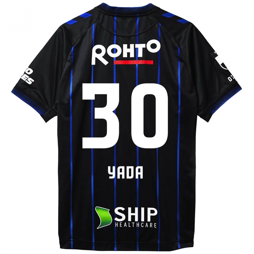 Niño Camiseta Yukito Yada #30 Azul Negro 1ª Equipación 2024/25 La Camisa Argentina