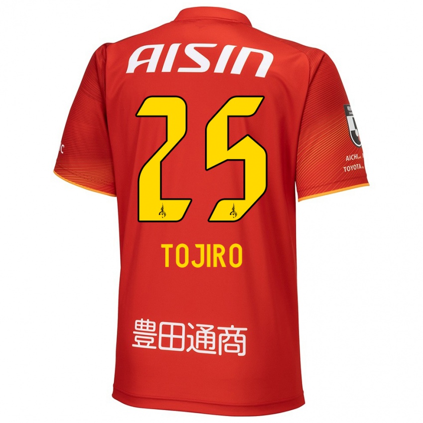 Niño Camiseta Tojiro Kubo #25 Rojo Blanco Amarillo 1ª Equipación 2024/25 La Camisa Argentina