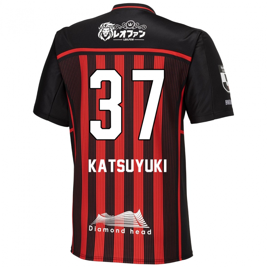 Niño Camiseta Katsuyuki Tanaka #37 Negro Rojo 1ª Equipación 2024/25 La Camisa Argentina