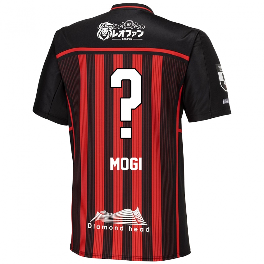 Niño Camiseta Katsuyuki Mogi #0 Negro Rojo 1ª Equipación 2024/25 La Camisa Argentina