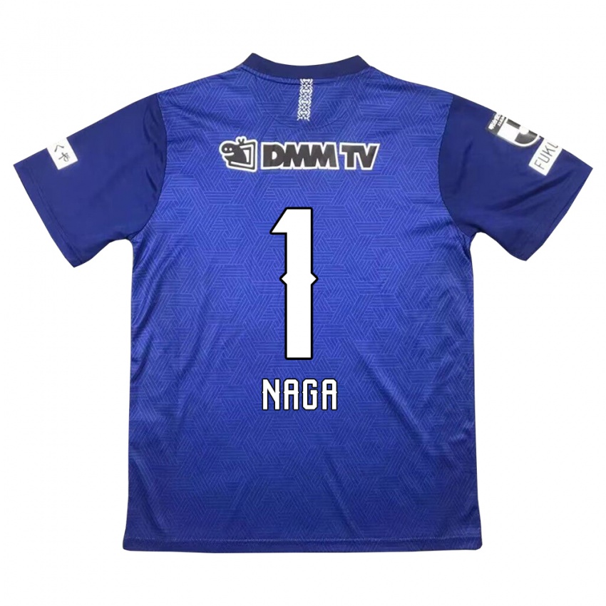 Niño Camiseta Takumi Nagaishi #1 Azul Oscuro 1ª Equipación 2024/25 La Camisa Argentina