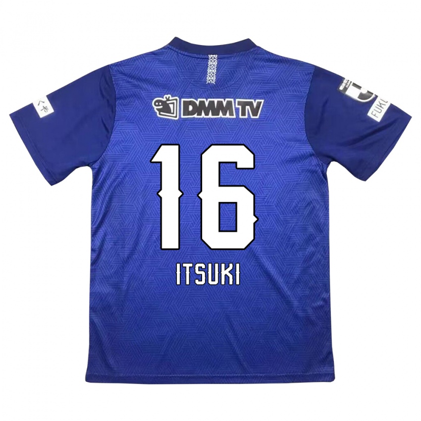 Niño Camiseta Itsuki Oda #16 Azul Oscuro 1ª Equipación 2024/25 La Camisa Argentina