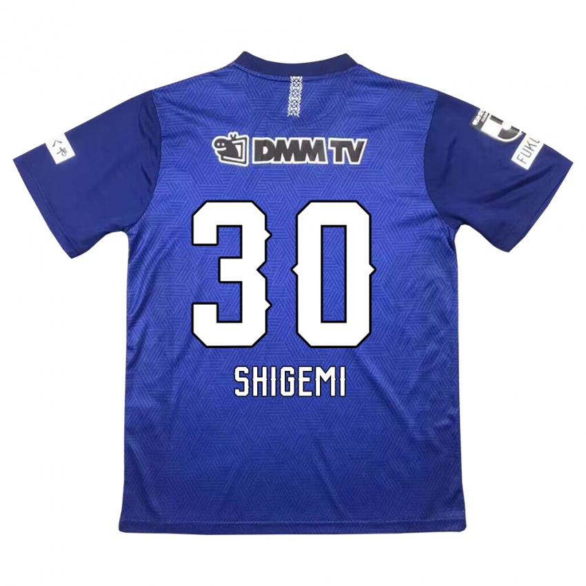 Niño Camiseta Masato Shigemi #30 Azul Oscuro 1ª Equipación 2024/25 La Camisa Argentina