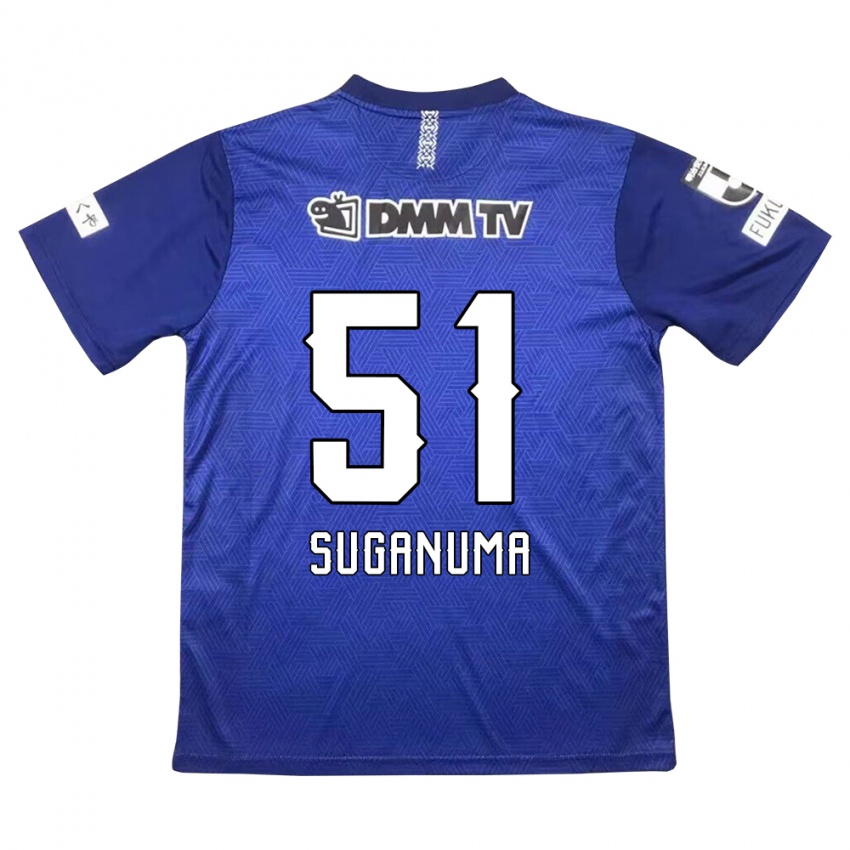 Niño Camiseta Kazuaki Suganuma #51 Azul Oscuro 1ª Equipación 2024/25 La Camisa Argentina