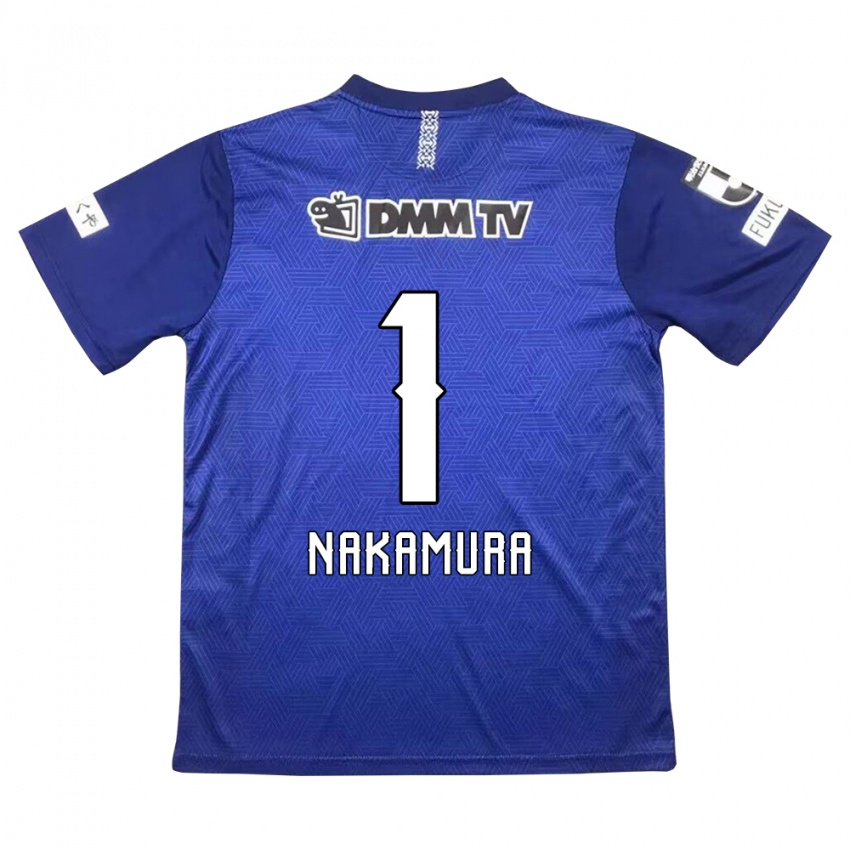 Niño Camiseta Seigo Nakamura #1 Azul Oscuro 1ª Equipación 2024/25 La Camisa Argentina