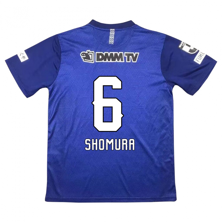 Niño Camiseta Tomoki Shomura #6 Azul Oscuro 1ª Equipación 2024/25 La Camisa Argentina