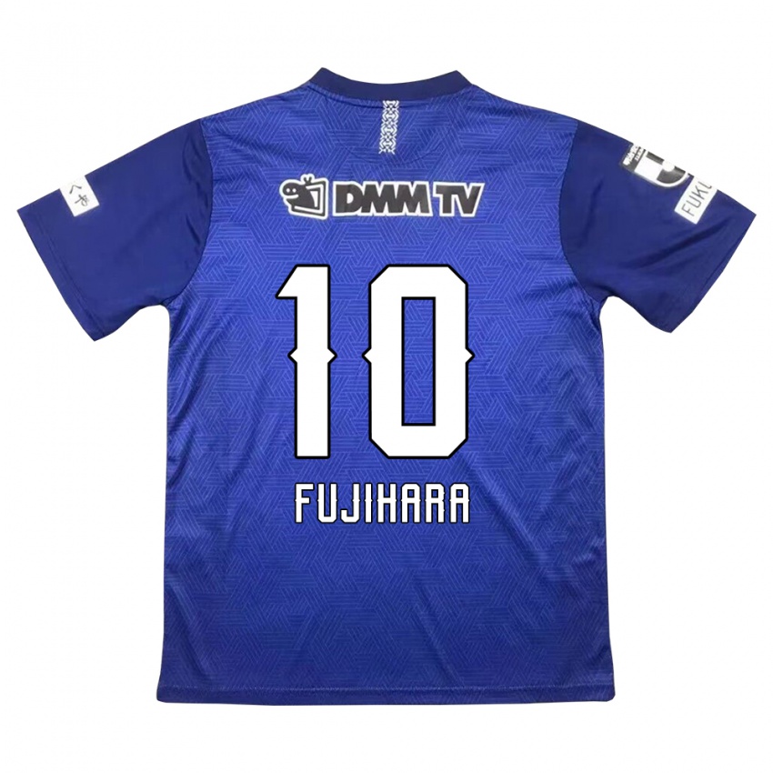 Niño Camiseta Naoatsu Fujihara #10 Azul Oscuro 1ª Equipación 2024/25 La Camisa Argentina