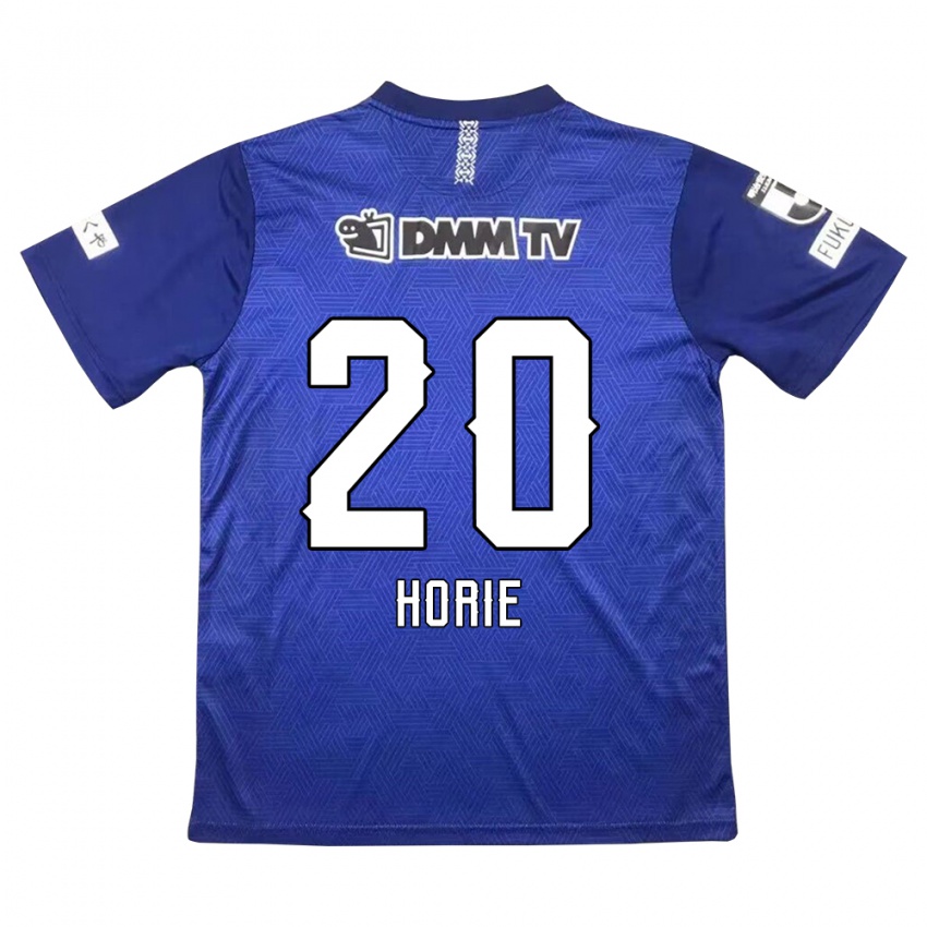 Niño Camiseta Hibiki Horie #20 Azul Oscuro 1ª Equipación 2024/25 La Camisa Argentina