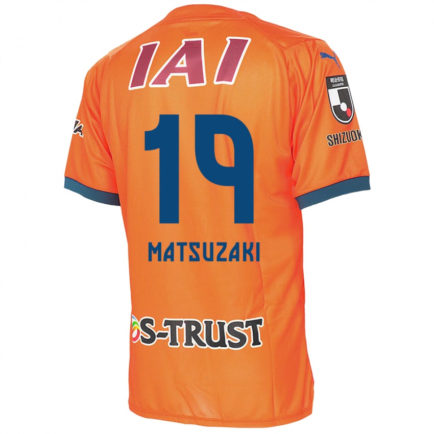 Niño Camiseta Kai Matsuzaki #19 Naranja Azul 1ª Equipación 2024/25 La Camisa Argentina