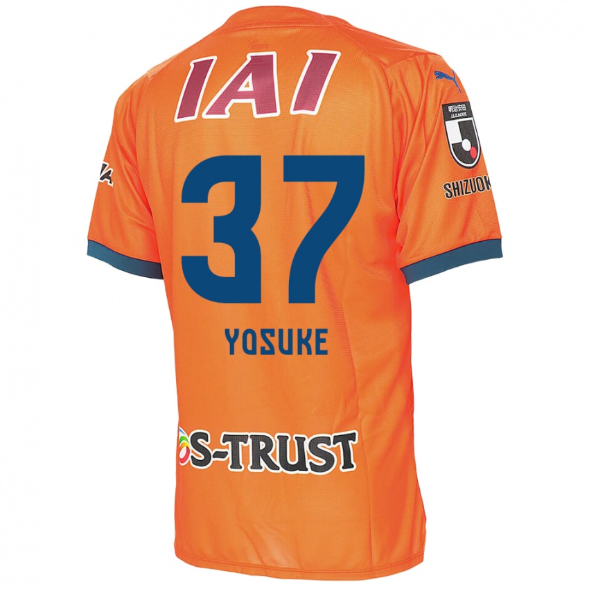 Niño Camiseta Yosuke Morishige #37 Naranja Azul 1ª Equipación 2024/25 La Camisa Argentina