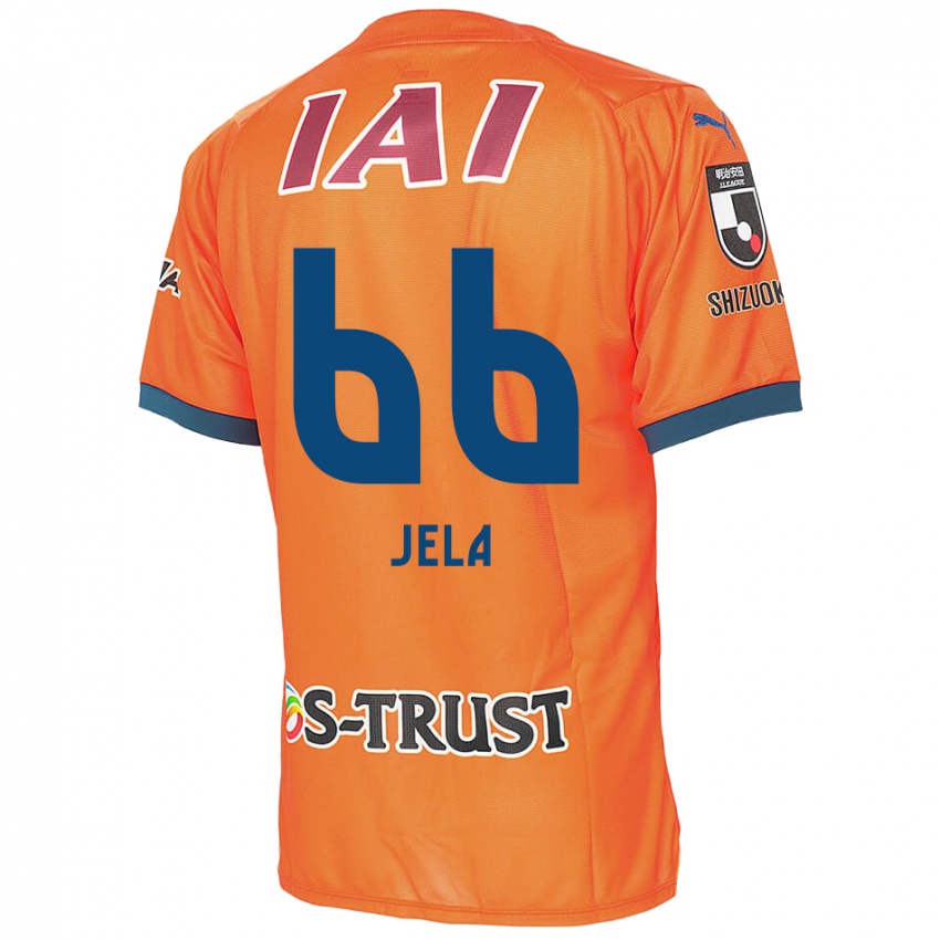 Niño Camiseta Jelani Reshaun Sumiyoshi #66 Naranja Azul 1ª Equipación 2024/25 La Camisa Argentina