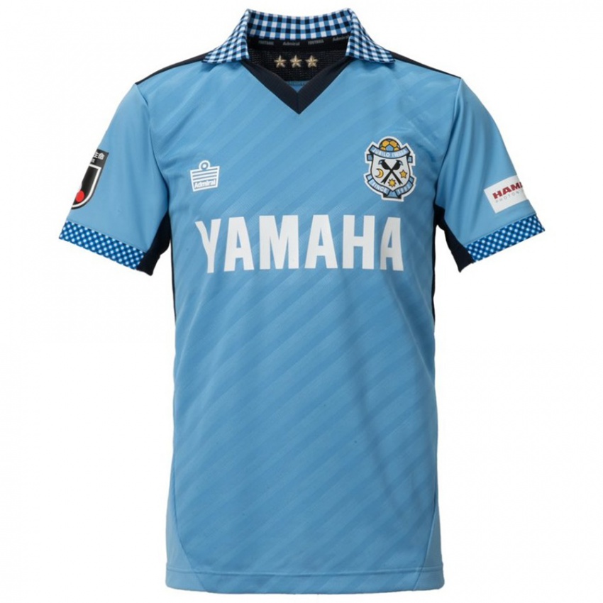 Niño Camiseta Yusei Takeda #12 Azul Negro 1ª Equipación 2024/25 La Camisa Argentina