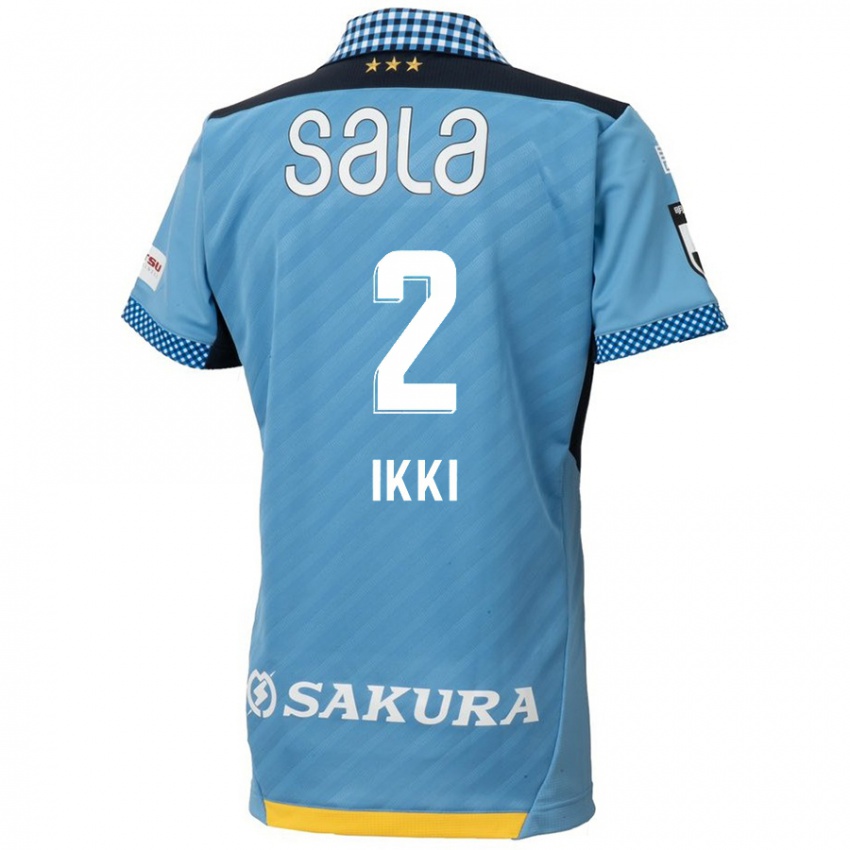 Niño Camiseta Ikki Kawasaki #2 Azul Negro 1ª Equipación 2024/25 La Camisa Argentina