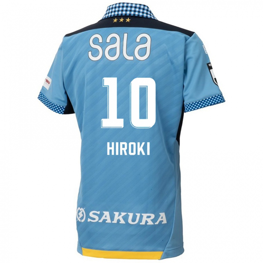 Niño Camiseta Hiroki Yamada #10 Azul Negro 1ª Equipación 2024/25 La Camisa Argentina