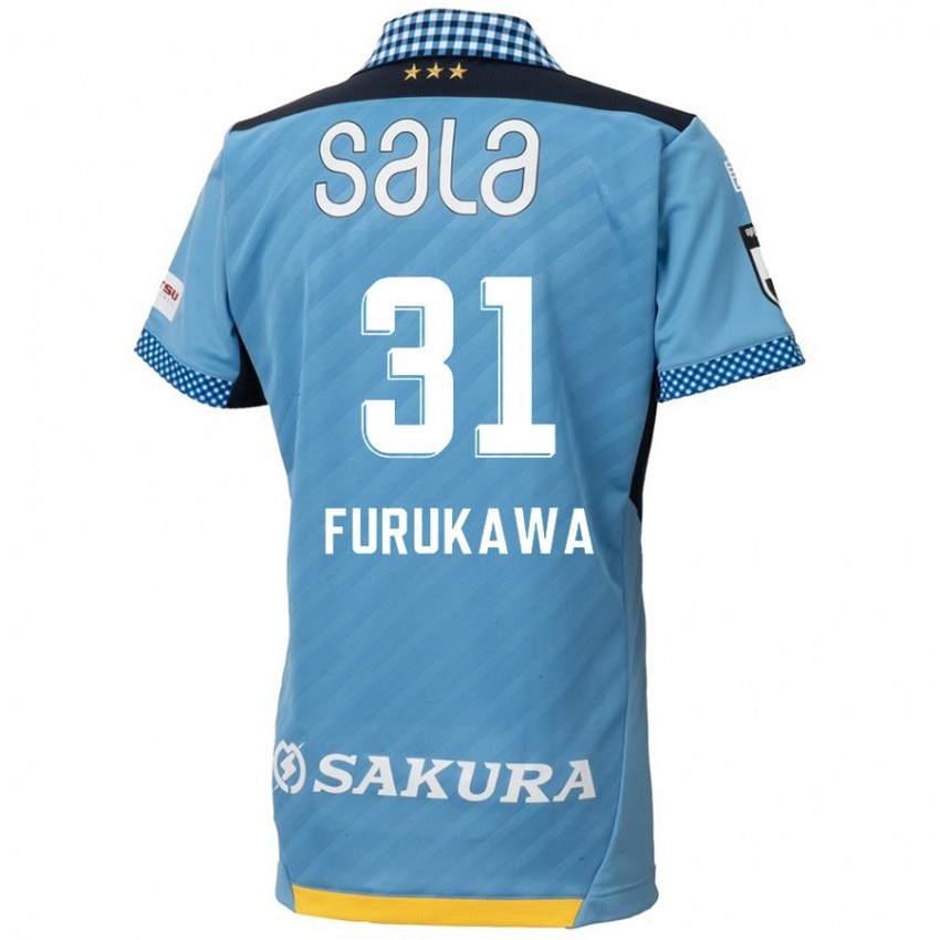 Niño Camiseta Yosuke Furukawa #31 Azul Negro 1ª Equipación 2024/25 La Camisa Argentina