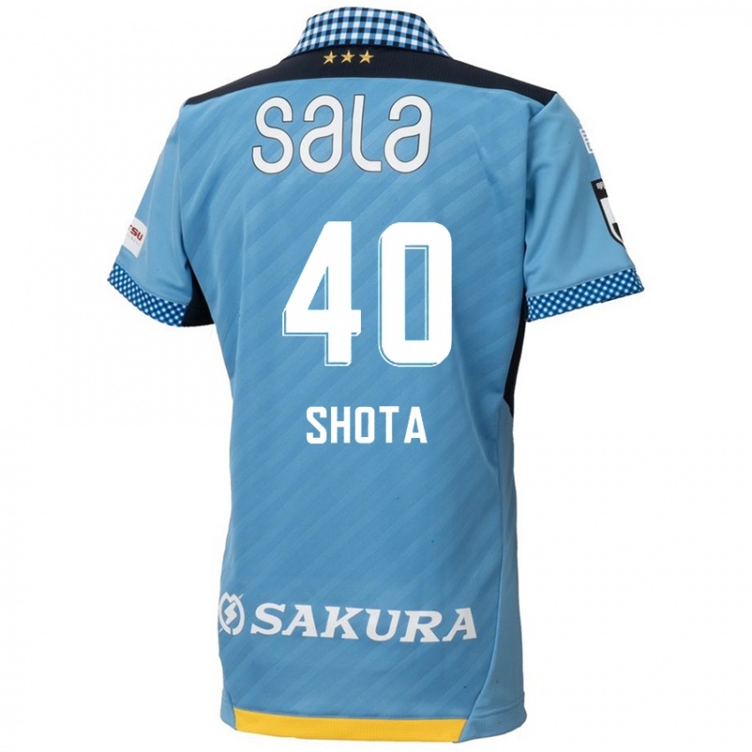 Niño Camiseta Shota Kaneko #40 Azul Negro 1ª Equipación 2024/25 La Camisa Argentina