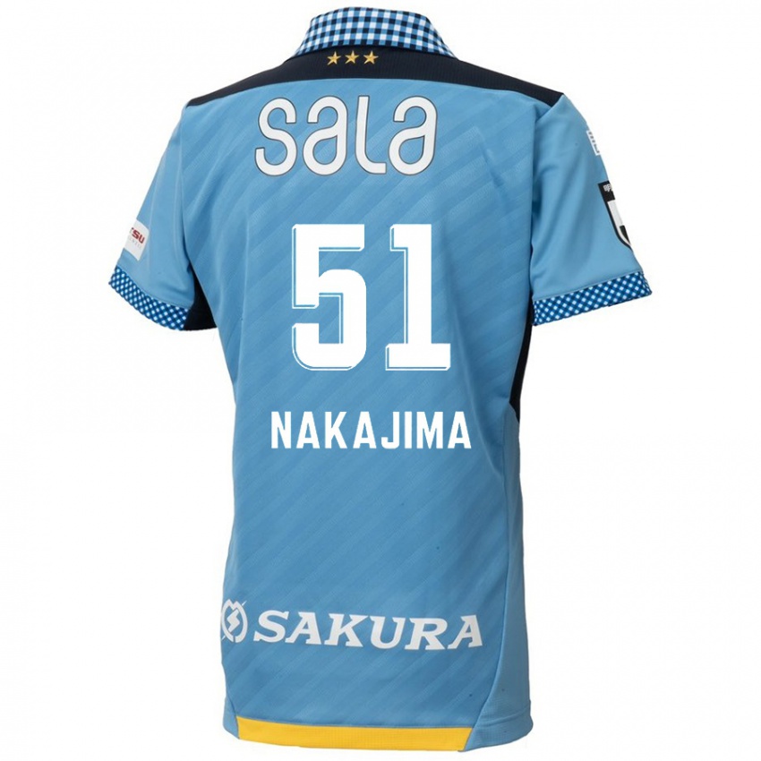 Niño Camiseta Keitaro Nakajima #51 Azul Negro 1ª Equipación 2024/25 La Camisa Argentina