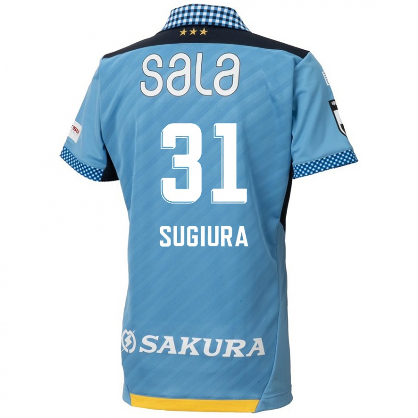 Niño Camiseta Rinnosuke Sugiura #31 Azul Negro 1ª Equipación 2024/25 La Camisa Argentina