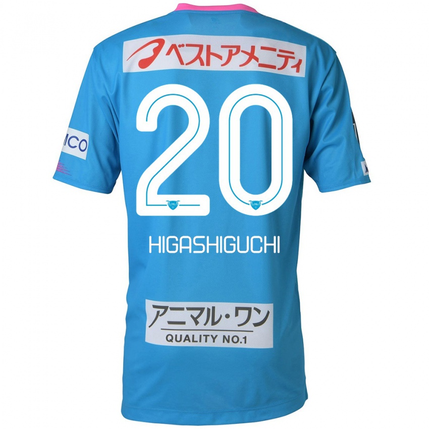 Niño Camiseta Aitaro Higashiguchi #20 Azul Rosado 1ª Equipación 2024/25 La Camisa Argentina